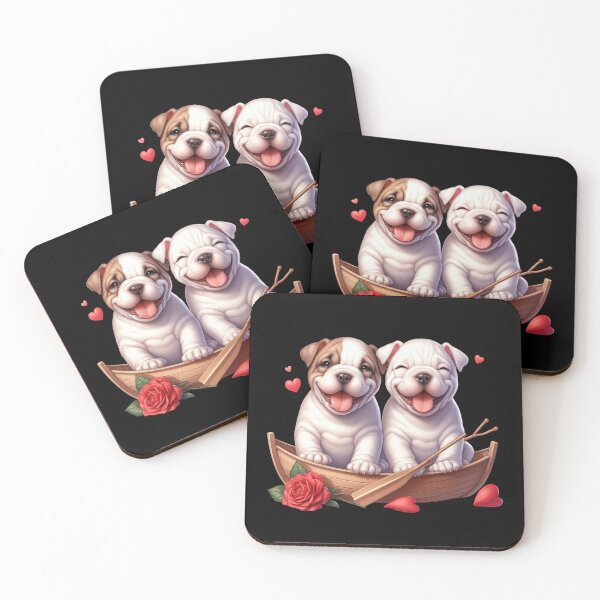 Item preview, Happy Dogs on a Boat: Nautical Blis designed and sold by BorczVisuals.