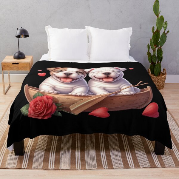 Item preview, Happy Dogs on a Boat: Nautical Blis designed and sold by BorczVisuals.