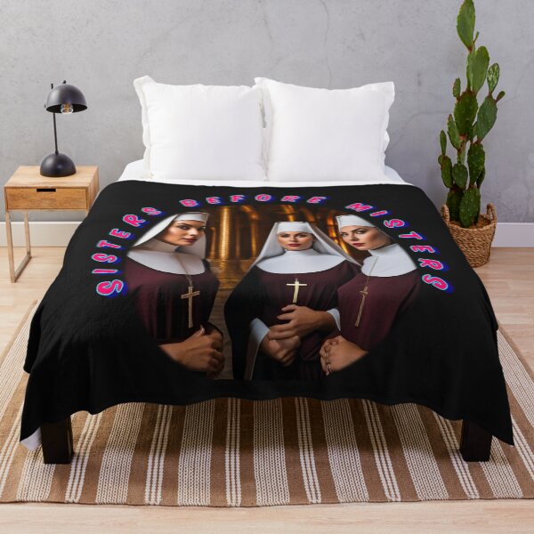 Item preview, Sisters before misters cute nuns, galantine’s day quote designed and sold by sailorsam1805.