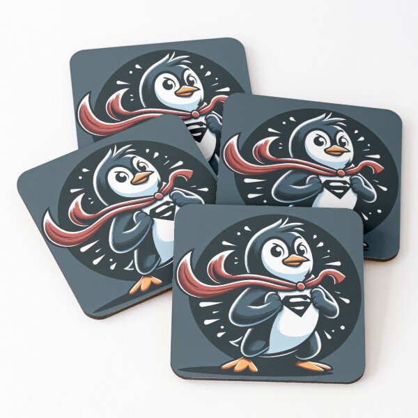 Item preview,  Superhero Penguin in Action designed and sold by Buzzenon.