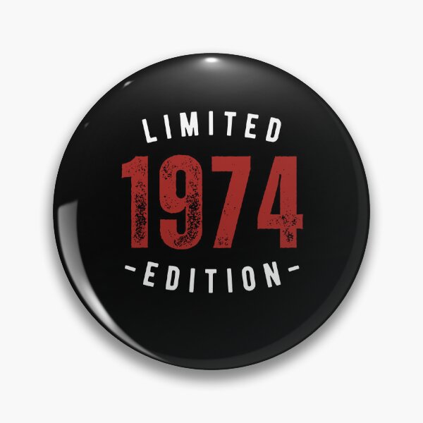 Item preview, 50th Birthday Vintage 1974 Limited Edition Gift Classic T-Shirt designed and sold by MWProject.