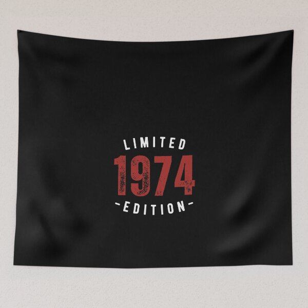 Item preview, 50th Birthday Vintage 1974 Limited Edition Gift Classic T-Shirt designed and sold by MWProject.