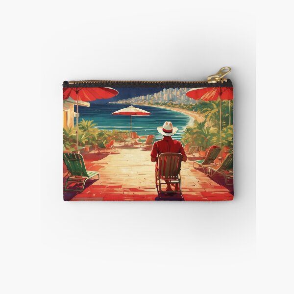 Item preview, Acapulco Beach Starry Night Mexico Vintage Poster designed and sold by TravelersGems.