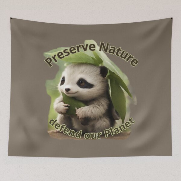 Item preview, Panda - Defender of Natural Harmony designed and sold by elleci.