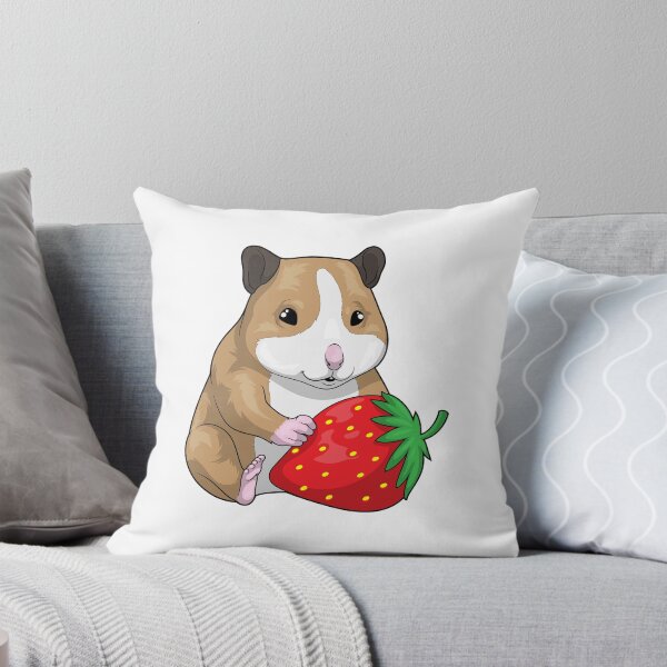 Item preview, Hamster Strawberry Fruit designed and sold by Snabdesign84.