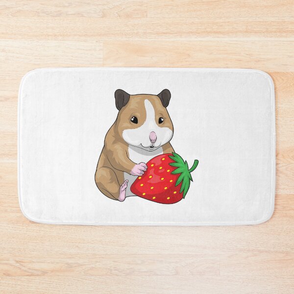 Item preview, Hamster Strawberry Fruit designed and sold by Snabdesign84.