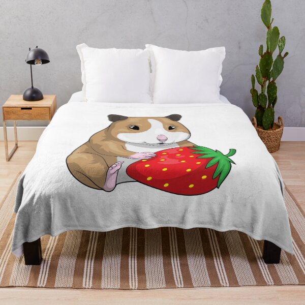 Item preview, Hamster Strawberry Fruit designed and sold by Snabdesign84.