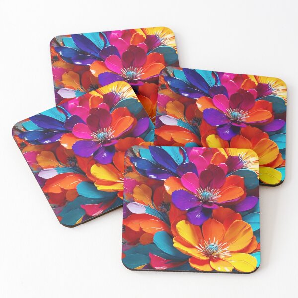Item preview, Colorful flowers designed and sold by UdomDesign.