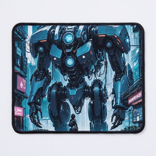 Item preview, Cyberpunk Titanscape Harmony designed and sold by DreamBackDrops.