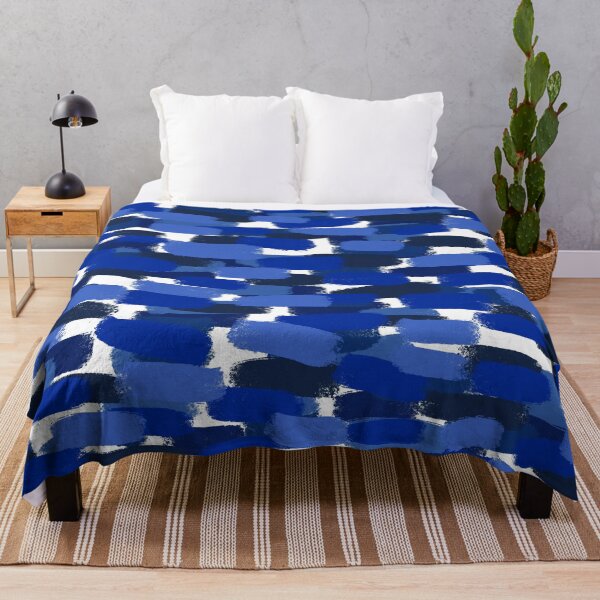 Item preview, Abstract, Navy Blue, Paint Brush Stroke Effect designed and sold by OneThreeSix.