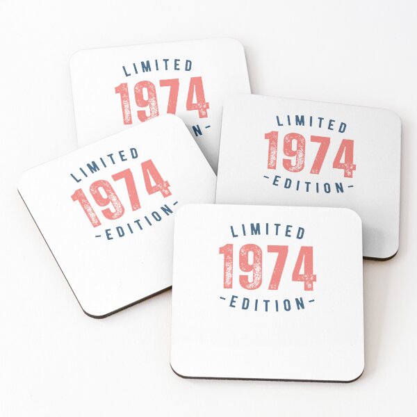 Item preview, 50th Birthday Vintage 1974 Limited Edition Gift Classic T-Shirt designed and sold by MWProject.