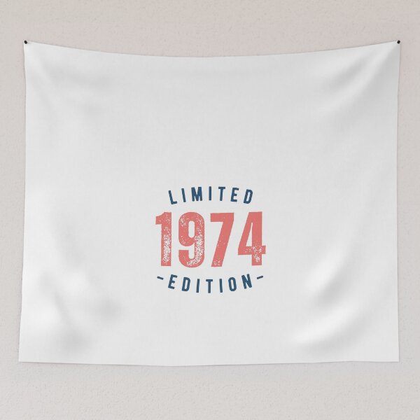Item preview, 50th Birthday Vintage 1974 Limited Edition Gift Classic T-Shirt designed and sold by MWProject.