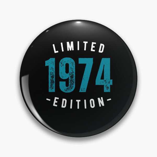 Item preview, 50th Birthday Vintage 1974 Limited Edition Gift Classic T-Shirt designed and sold by MWProject.