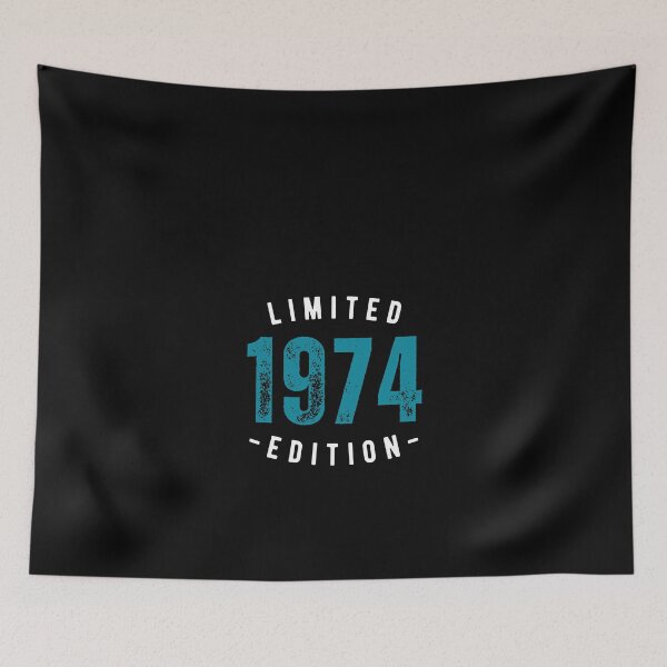 Item preview, 50th Birthday Vintage 1974 Limited Edition Gift Classic T-Shirt designed and sold by MWProject.