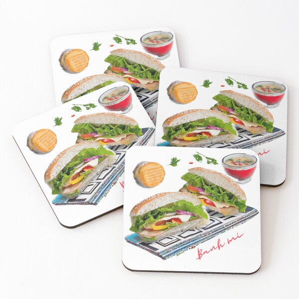 Artikelvorschau, Banh mi vietnamesisches Sandwich entworfen und verkauft von The Rust Lab.