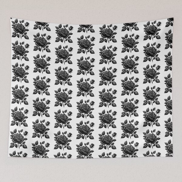 Item preview, Aesthetic Black Rose Flower designed and sold by Greydate.