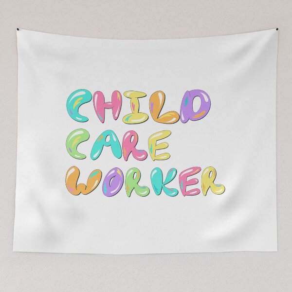 Item preview, Child Care Worker designed and sold by tranquil-haven.