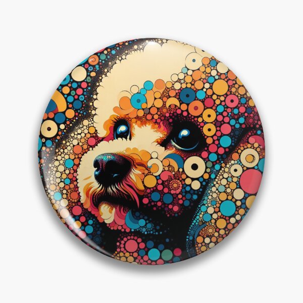Item preview, Dog Poodle Abstract Art designed and sold by toypoodlemom.