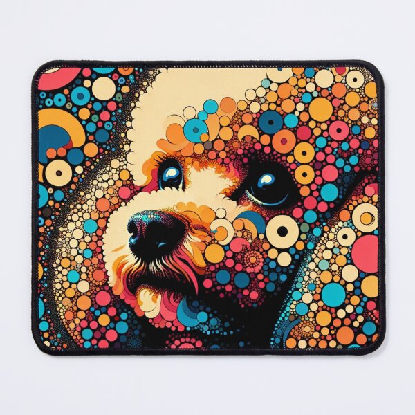 Item preview, Dog Poodle Abstract Art designed and sold by toypoodlemom.