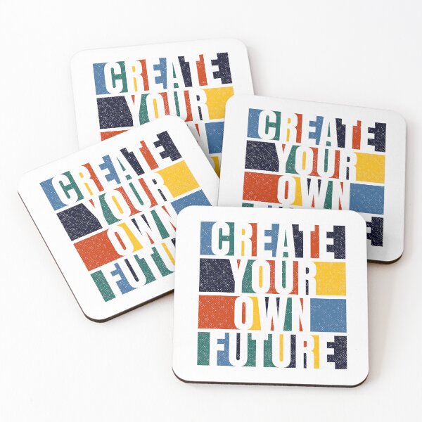 Item preview, Create Your Own Future - Motivational Inspirational Quote Design designed and sold by creativeideaz.