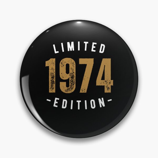 Item preview, 50th Birthday Vintage 1974 Limited Edition Gift Classic T-Shirt designed and sold by MWProject.