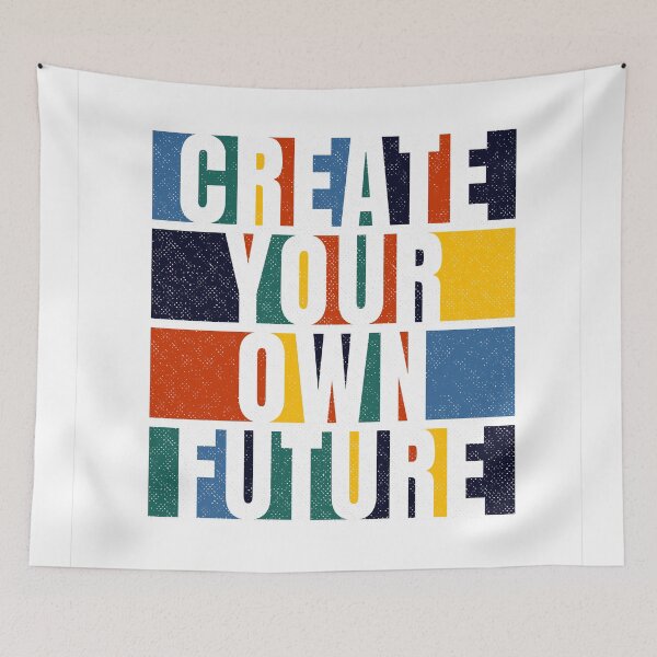 Item preview, Create Your Own Future - Motivational Inspirational Quote Design designed and sold by creativeideaz.