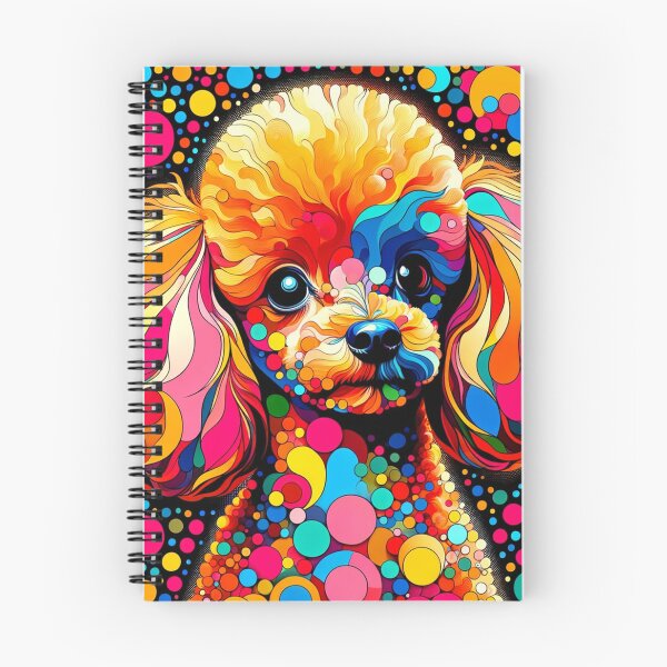 Item preview, Dog Poodle Abstract Art / Colorful Dog Art designed and sold by toypoodlemom.