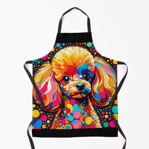 Item preview, Dog Poodle Abstract Art / Colorful Dog Art designed and sold by toypoodlemom.