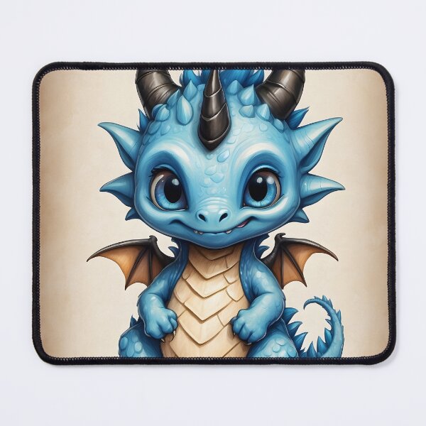 Item preview, Adopt a Smile: Your Own Blue Dragon Plush." designed and sold by Sartawsky.