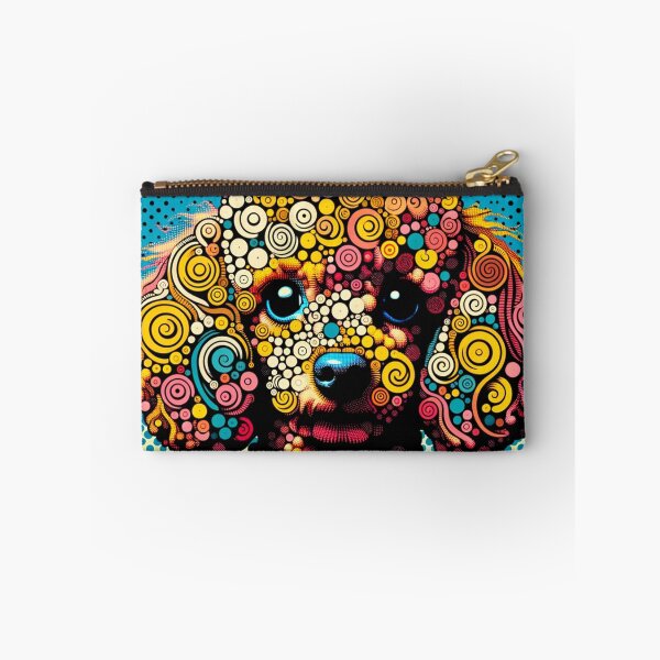 Item preview, Dog Poodle Abstract Art / Colorful Dog Art designed and sold by toypoodlemom.