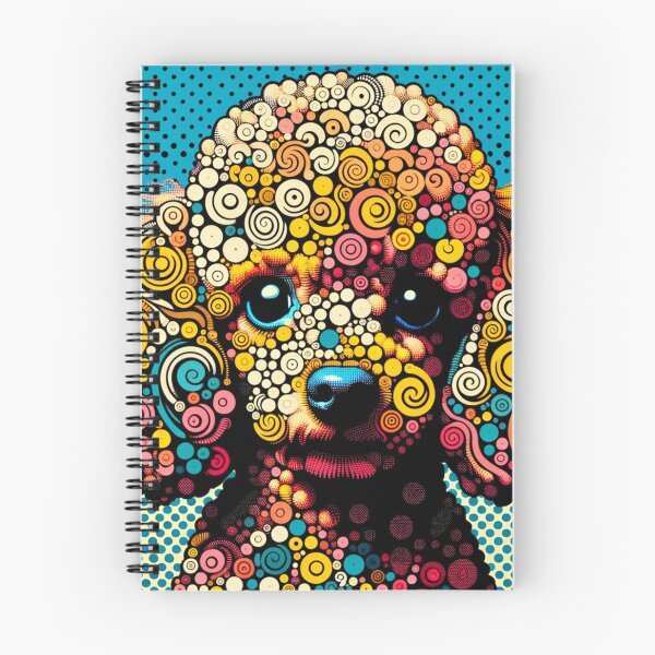 Item preview, Dog Poodle Abstract Art / Colorful Dog Art designed and sold by toypoodlemom.