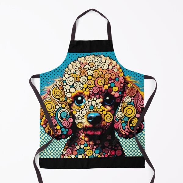Item preview, Dog Poodle Abstract Art / Colorful Dog Art designed and sold by toypoodlemom.