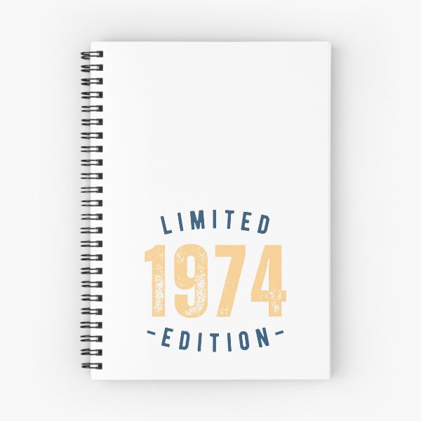Item preview, 50th Birthday Vintage 1974 Limited Edition Gift Classic T-Shirt designed and sold by MWProject.