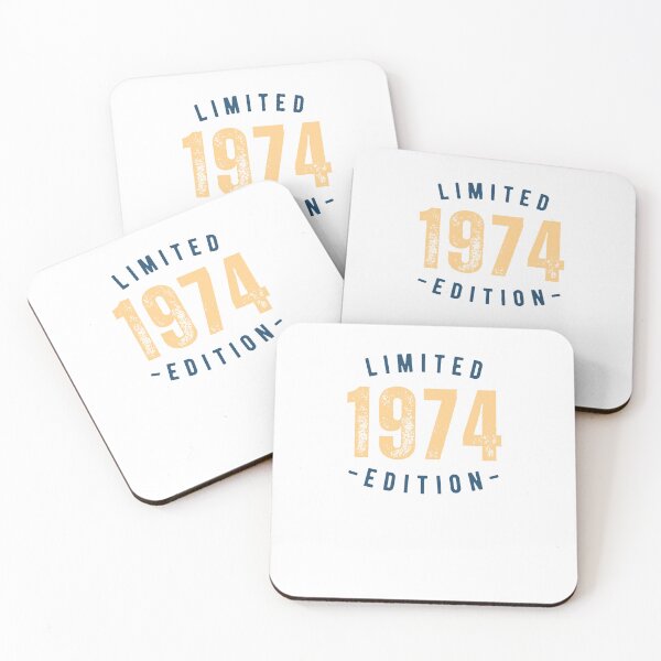 Item preview, 50th Birthday Vintage 1974 Limited Edition Gift Classic T-Shirt designed and sold by MWProject.