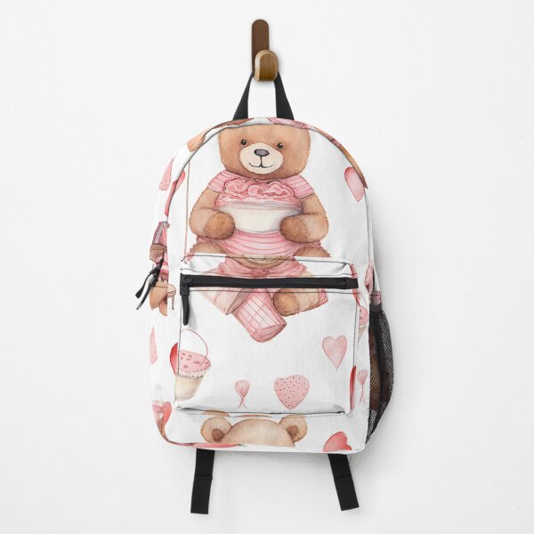 Item preview, teddy bear seamless pattern designed and sold by Panom Suavichien.