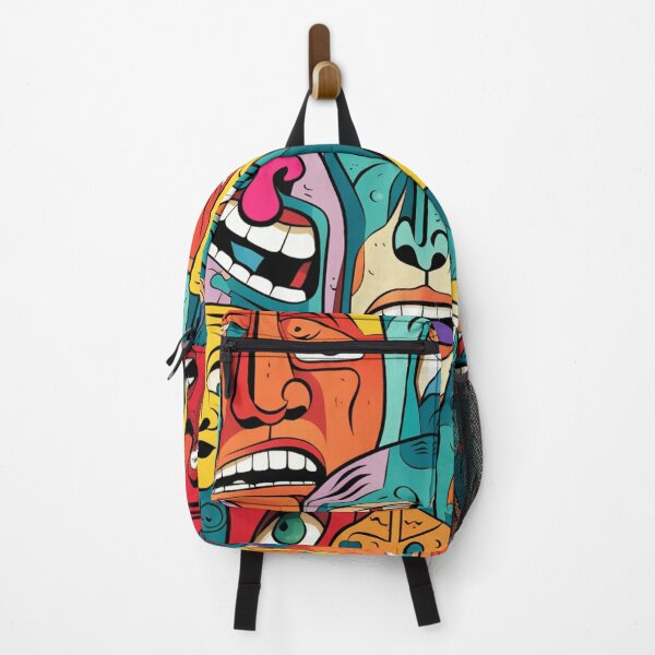 Item preview, Emotion expresionism faces pattern designed and sold by SmileshareShop.