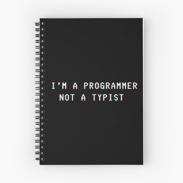 Item preview, I'm a programmer not a typist designed and sold by Kubala.