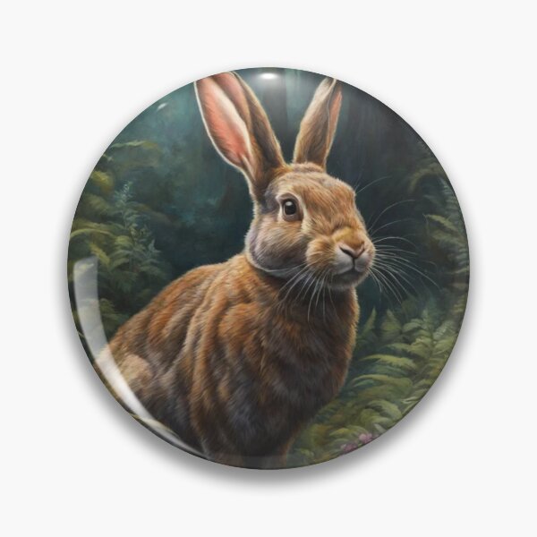 Item preview, Rabbit on Forest Floor designed and sold by AugustBrennan.