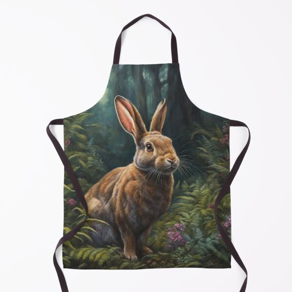 Item preview, Rabbit on Forest Floor designed and sold by AugustBrennan.