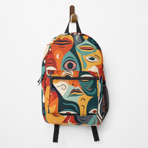 Item preview, Emotion expresionism faces pattern designed and sold by SmileshareShop.