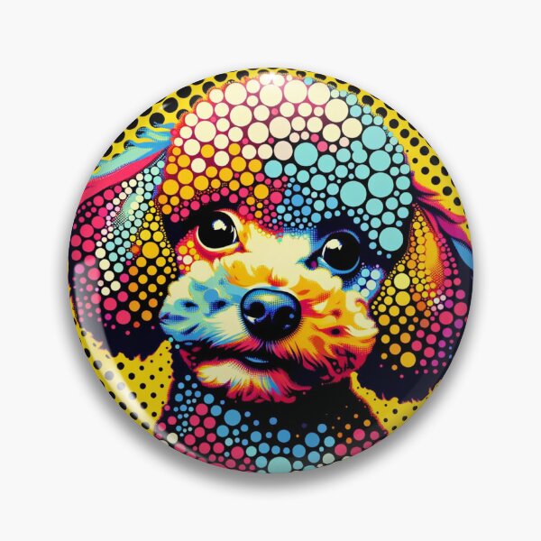 Item preview, Poodle Abstract Pop Art designed and sold by toypoodlemom.