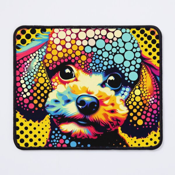 Item preview, Poodle Abstract Pop Art designed and sold by toypoodlemom.
