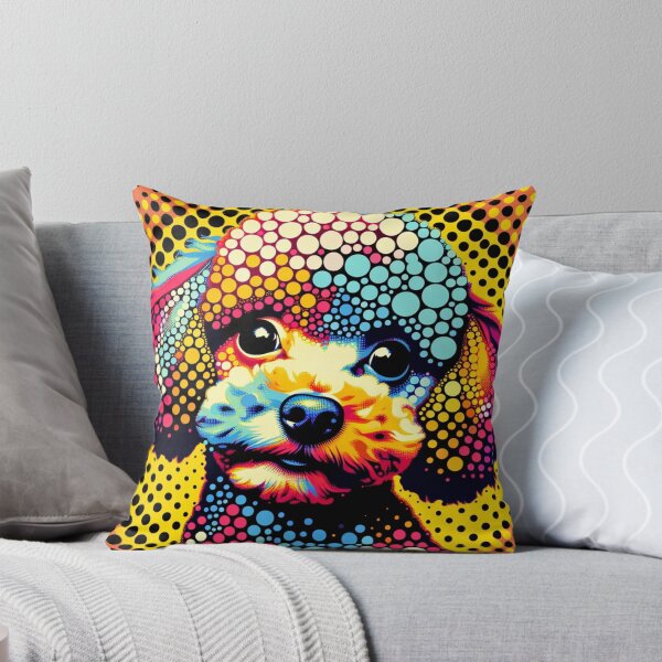 Item preview, Poodle Abstract Pop Art designed and sold by toypoodlemom.