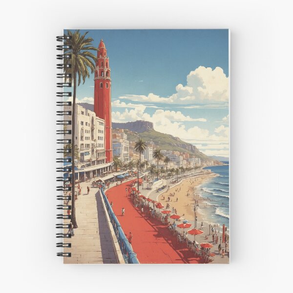 Item preview, Malecon de Mazatlan Beach Mexico Vintage Poster designed and sold by TravelersGems.