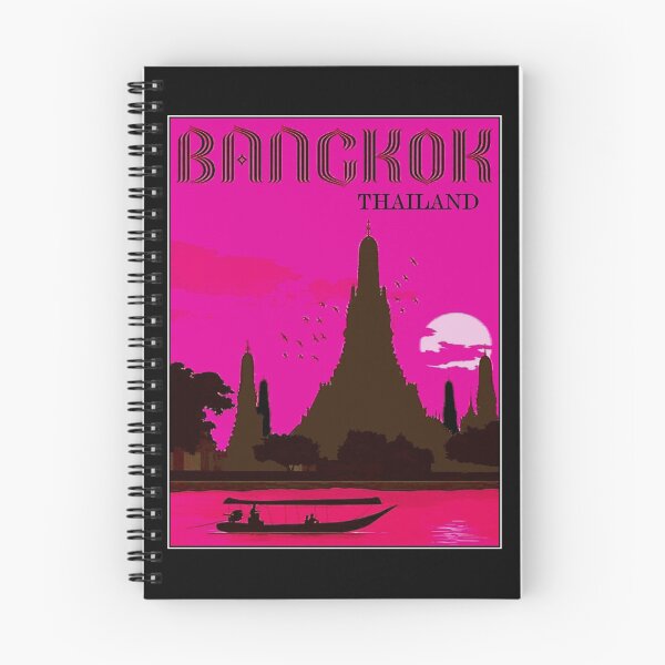 Item preview, THAILAND : Vintage Bangkok Travel Advertising Print designed and sold by posterbobs.