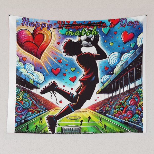 Item preview, Soccer - Valentine's Day, Love Football designed and sold by lukaszk01.