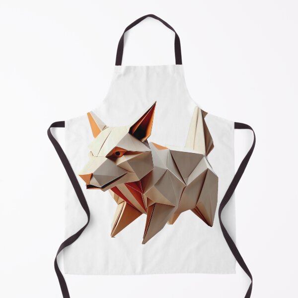 Item preview, 3D origami dog designed and sold by Inspyralia.