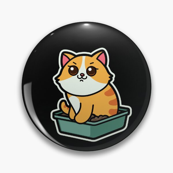 Item preview, funny cats cartoon-Kittens in Litter Box designed and sold by Design_for_merch.