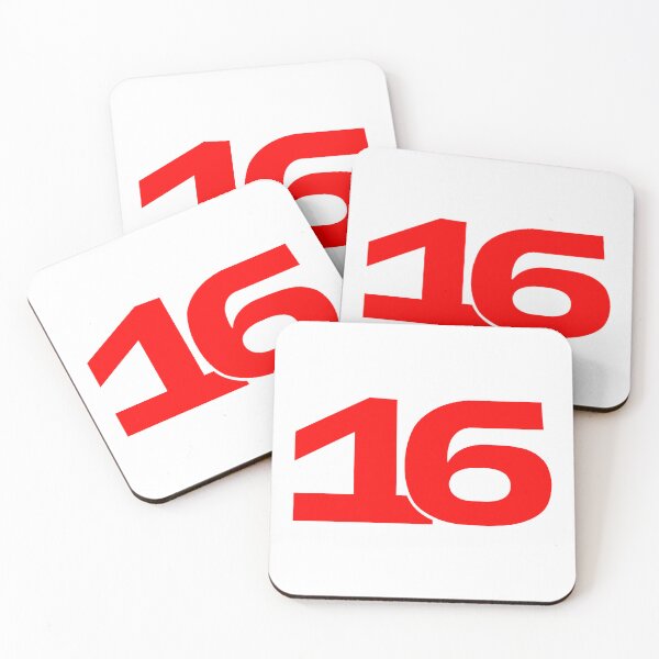 Item preview, Charles Leclerc 16 - F1 Racing Number designed and sold by F1PIT.