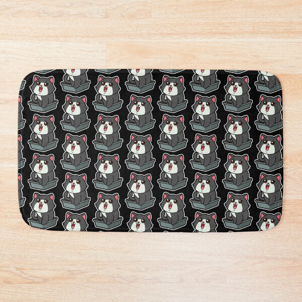 Item preview, funny cats cartoon-Fat Cat in Litter Box designed and sold by Design_for_merch.